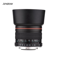 Andoer 85Mm F1.8 Large Aperture Full Frame Portrait Camera Lens MF EF Mount For Canon EOS Rebel T8i T7i 1300D 850D 80D 77D 70D