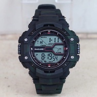 GJB PROMO !!! AUXLAND ARMY LORENG JAM TANGAN PRIA SPORT DIGITAL WATCH Strap Rubber 100% Water Resist