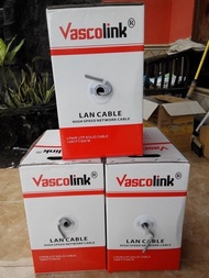 KABEL LAN UTP VASCO CAT6 1 BOX (DUS) OUTDOOR INDOOR - FLYHIGH STORE