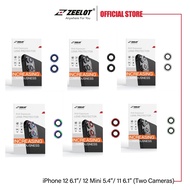 ZEELOT Titanium Steel  Lens Protector for iPhone 12 6.1"/12 Mini 5.4"/iPhone 11 6.1"(Two Cameras)