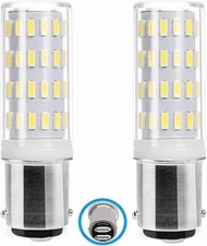 BA15D LED 1142 12V-24V 5w Bulb White, Low Voltage 1004 1076 1130 1142 1176 Equivalent 45W, Double Co