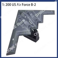 Model 1:200 US Air Force B-2 Phantom Stealth Strategic Bomber Fighter Alloy Aircraft Model