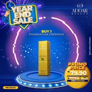 Sunscreen Foundation Addar beauty GreenTea