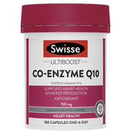 Swisse Ultiboost Co Enzyme Q10 150mg [180 Capsules]