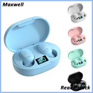 maxwell   E6S Wireless Earbuds Wireless Ultra Long Playtime Headphones With Charging Case Waterproof Earbuds For Sports