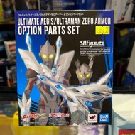 （荃灣Dpark商場2樓2027鋪門市現貨）開封 Bandai s.h.figuarts SHF Ultraman Aegis / Ultraman Zero Armor Option Parts S