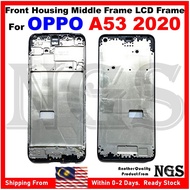 Front Housing Middle Frame Bezel LCD Frame For OPPO A53 2020