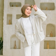 Best Selling!! Hijab - Feely Blazer (Linen Women's Blazer)