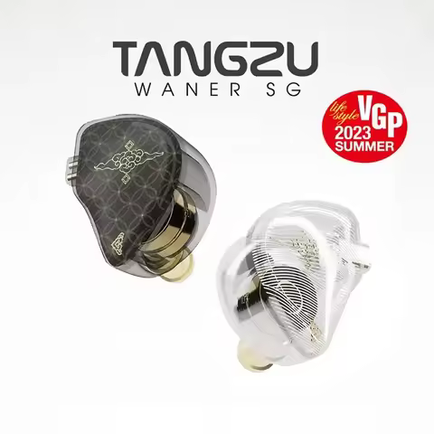 Tangzu WAN ER SG 2022 New 10mm Dynamic Driver In-ear Earphone IEM Metal Composite Diaphragm N52 Magn