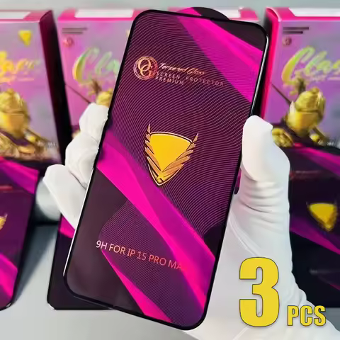 3pcs OG Tempered Glass Full Cover 9H Premium Screen Protector Film For iPhone 17 Air 16 Pro Max 16E 