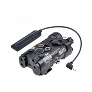 Wadson L3-NGAL เข็มขัดมีแสงเลเซอร์สีเขียว PEQ-15 A2 ไฟฉายแสงอินฟราเรดสำหรับกลางแจ้ง ท่องเที่ยว ปีนเข