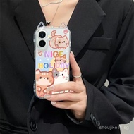Kitten iphone16Cat Ear Phone Case Compatible iPhone Phone Case Applies iPhone 16 Pro Max/15/14 Pro M