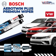 VOLKSWAGEN BOSCH Aerotwin Plus Car Wiper | Premium Windshield Wiper Blades | VW Golf Jetta Passat Scirocco MK6 MK7