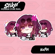 Honkai Star Rail Kafka Stickers | Sticker Kafka HSR | Merch Anime Game Vinyl Waterproof