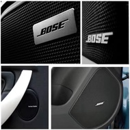 Car Metal bose Sticker speaker Logo sticker Car Audio Metal Mini Modified Decorative Aluminum Sticke