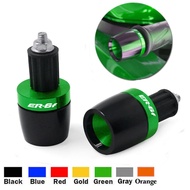 For Kawasaki ER-6F ER6F ER 6F 7/8"22mm Motorcycle Handlebar Grips Ends Universal Handle Bar Counter