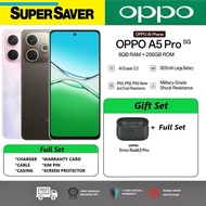 OPPO A5 Pro 5G | 4G | 8GB+256GB | 45W SuperVooc Charge | 5800mAh Battery | Original OPPO Product Mal