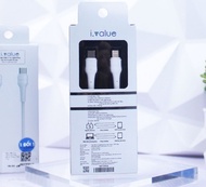 ( Xả Kho ) Cáp USB-C to Lightning 0.3m ivalue Unitary TPE Chính Hãng FPT Shop Phân Phối - BH Chính H