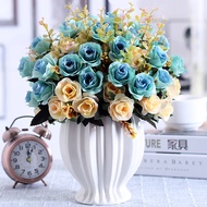Dried flowers       artificial rose bouquets fake flowers dried flowers