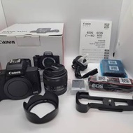 Canon EOS M50 Mark II 可拍4k片 有人面對焦Vlog機皇全新水貨有盒連  EF-M 15-45 f...