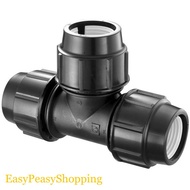 HDPE Poly Fitting /Poly Tee / Poly Equal Tee / Poly Penyambung /Poly Paip (READY STOCK)