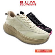BUM Equipment Women's Shoes - BY89095/BY89096 Black/Beige - Kasut Wanita Kasual Sneakers