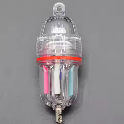 Submersible Fishing Light Fish Luring Light Led Fish Attractor Light Submersible Waterproof Fishing 