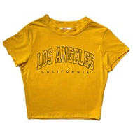 เสื้อครอป Los Angeles Collection crop top