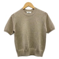 Ebure Sweater gold beige Women Short sleeves Direct from Japan Secondhand