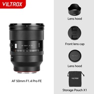 VILTROX | เลนส์ไพรม์ 50mm F1.4 ออโต้โฟกัส สำหรับกล้องฟูลเฟรม