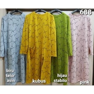 Atasan HEI READY TUNIK MOTIF AKAR BABYTERY PREMIUM 688 gf