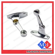 3/4” X19mm Heavy Duty Chrome Plated Towel Bracket Towel Hanger (4''-100mm) Double Towel Bracket 1 PA