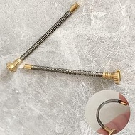 Lighter Replacement Repair Kit, 2.5 x 49 mm/ 0.1 x 1.93'' Lighter Flints Screw Spring and Base Plate