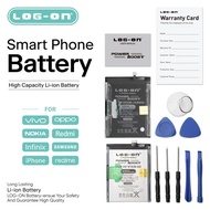 Code Log On - Iphone Xr Power Plus Original Battery Baterai Batre