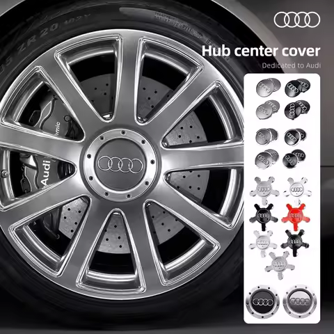 4pcs 60mm 61mm 68mm 69mm 135mm 146mm Wheel Center Cap Hub Covers Badge 4B0601170 for Audi A3 A4 A5 A