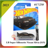 Hot Wheels JDM Diecast Cars LB Super Silhouette Nissan Silvia S15 (Black - not mint) LBWK 2023 HW Mo