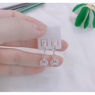 BEAUTIFUL CROWN EARRINGS FOR KIDS - Children's silver earrings