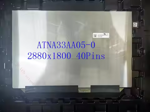 13.3 inch QHD 2880x1800 40Pins ATNA33AA05 ATNA33AA05-0 For Asus Zenbook S13 UX5304 UX5304V OLED LCD 
