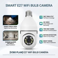 E27 WiFi Light Bulb Camera 1080P Security Surveillance Home Monitor