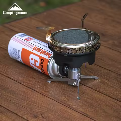 CPAMINGMOON Z23 Series Camping Stove Three Leg Adapter Gas Lamp Stand Split Extension Tube Rocket St