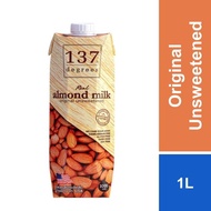 137 Degrees Almond Milk Unsweetened 1L