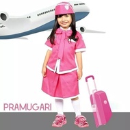 Children's Professional Uniform for Flight Attendants (Girls) (ORIGINAL KIJANG Brand) - 1