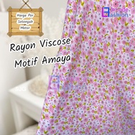Amaya Pattern Viscose Rayon Fabric Lace Fabric Viscose Rayon Fabric