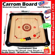 【Free Gift】KIJO Classic Carrom Board / Papan Carrom Board #GMS-900 #GMS-200 #GMS-222 #GMS-333