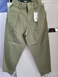 global work pant 綠色褲