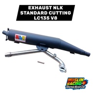 EXHAUST NLK YAMAHA LC135 V8 FI STANDARD CUTTING RACING EXHAUST