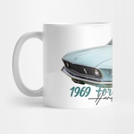 Ford Mustang Hardtop Coupe Coffee Mug 1969 1969 Ford Mustang Hardtop Coupe Coffee Mug