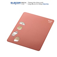 Elecom MP-AN04 antibacterial mouse pad - cute animal-shaped anti-slip mouse pad