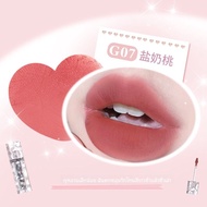 GOGO TALES ราคาไม่แพง นักเรียน Lip Mud Icy Block Matte ลิปสติกสีติดทนนาน ใช้งานง่าย เหมาะสําหรับ ฤดู