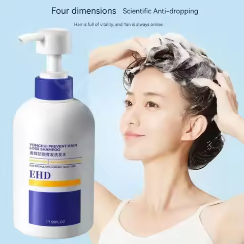 EHD Anti-Growth Hair Thickening Shampoo Nourishing Soft Fluffy Repair Root Men Women Promotes Dense 